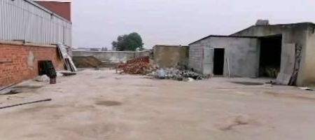 安微徐州客戶的有機肥生產(chǎn)線廠房正在籌建中