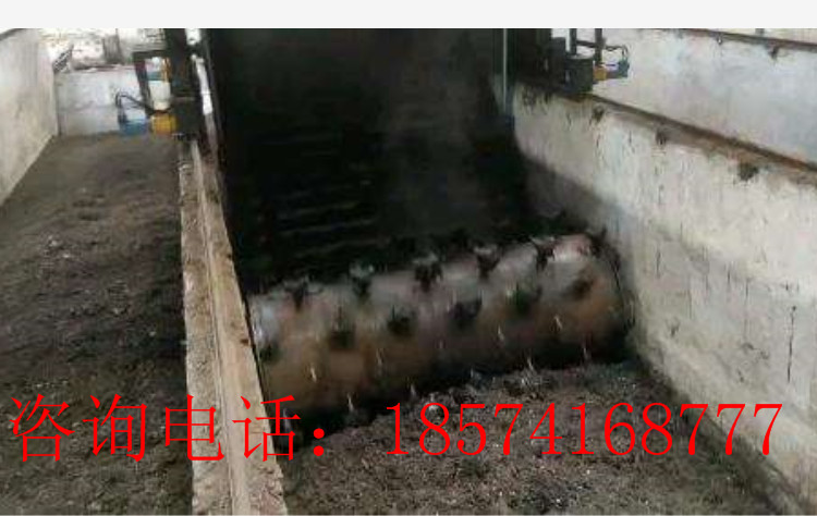 客戶見證---污泥鏈板翻拋機(jī)