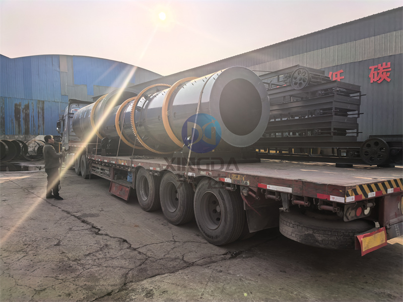 羊糞有機(jī)肥生產(chǎn)線發(fā)貨現(xiàn)場